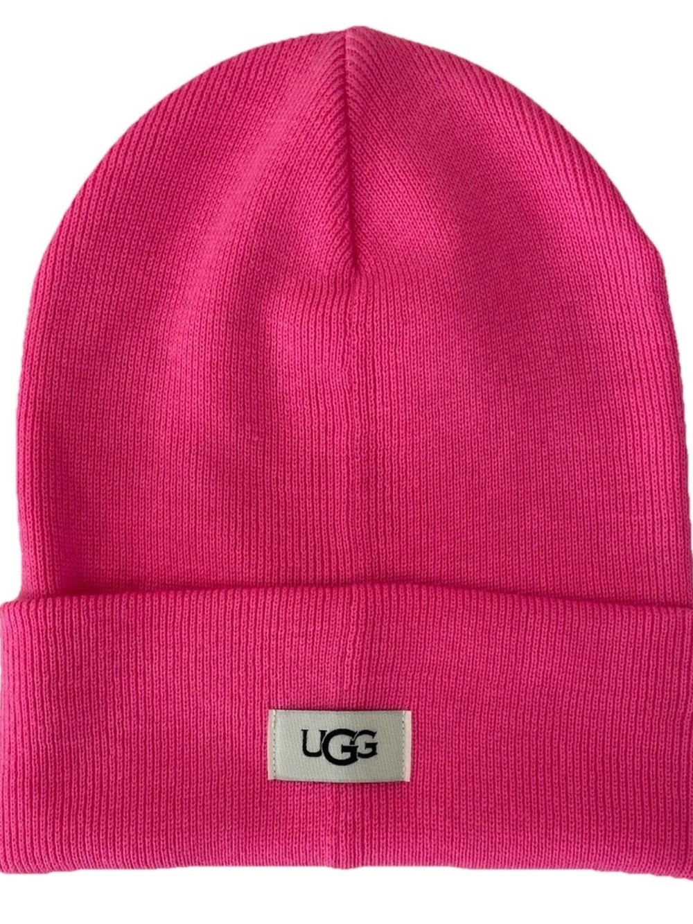 UGG Knit Cuff Beanie FRENCH PINK One Size NWT